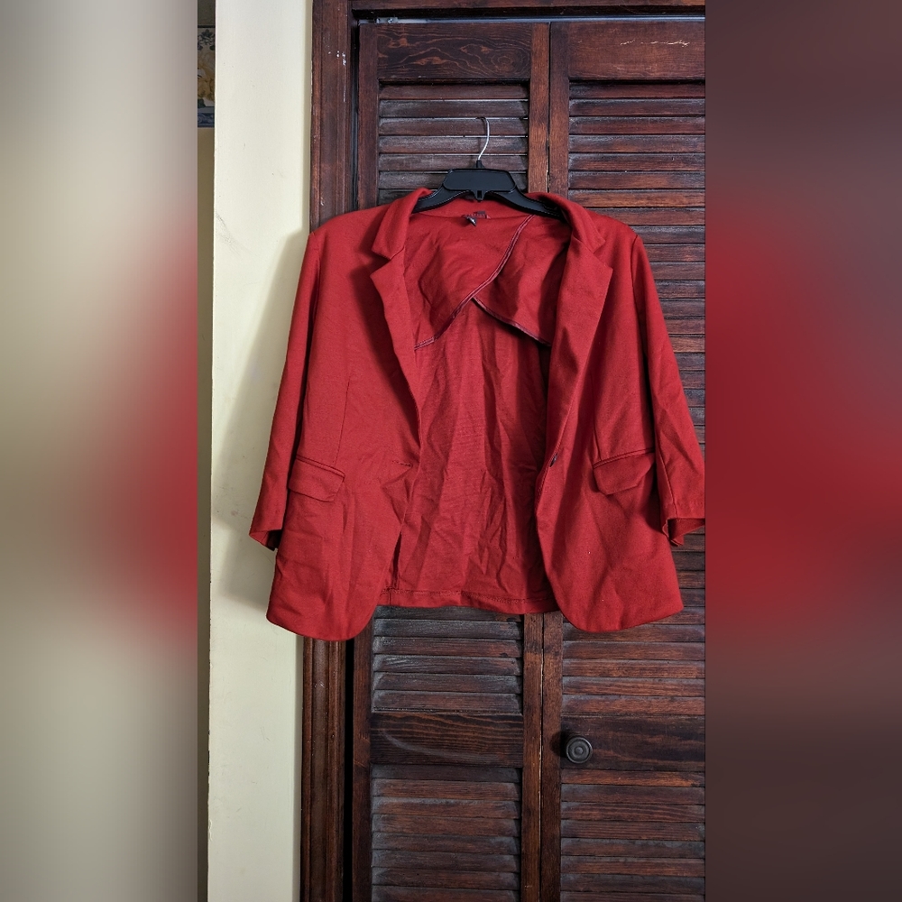 Rust Colored Blazer